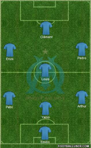 Olympique de Marseille Formation 2016