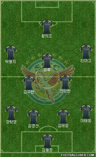 Seongnam Ilhwa Chunma Formation 2016