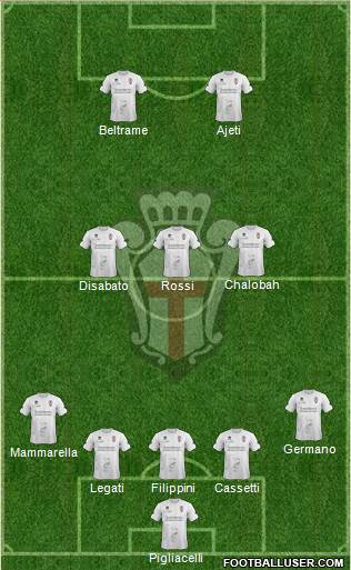 Pro Vercelli Formation 2016