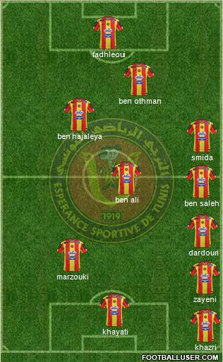 Espérance Sportive de Tunis Formation 2016