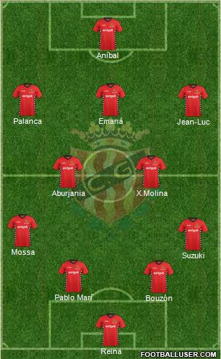C. Gimnàstic Tarragona S.A.D. Formation 2016