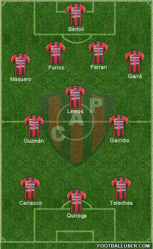 Patronato de Paraná Formation 2016