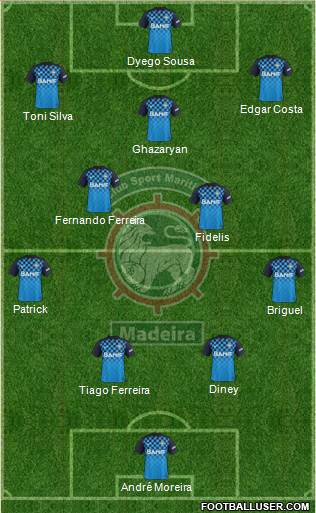 Clube Sport Marítimo - SAD Formation 2016