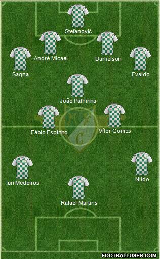 Moreirense Futebol Clube Formation 2016