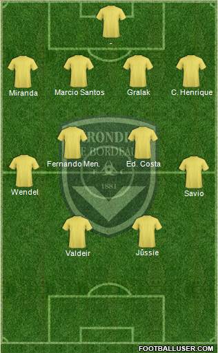 FC Girondins de Bordeaux Formation 2016