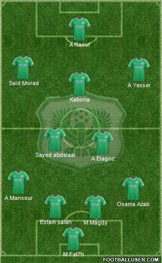 Masry Port Said Formation 2016