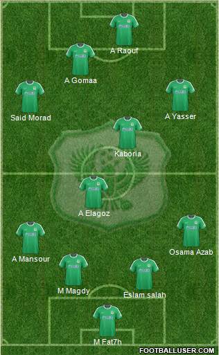 Masry Port Said Formation 2016
