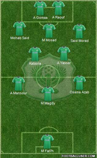 Masry Port Said Formation 2016