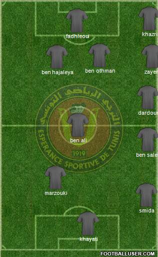 Espérance Sportive de Tunis Formation 2016