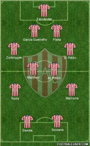Unión de Santa Fe Formation 2016