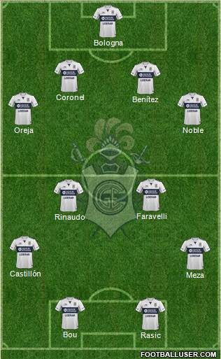 Gimnasia y Esgrima de La Plata Formation 2016