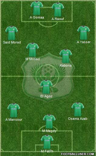 Masry Port Said Formation 2016