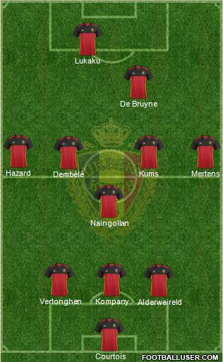 Belgium Formation 2016