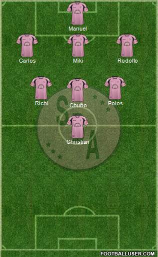 C Sport Boys A Formation 2016