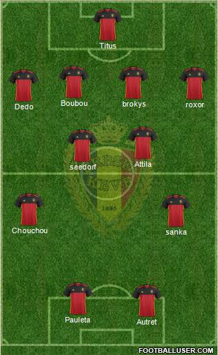 Belgium Formation 2016