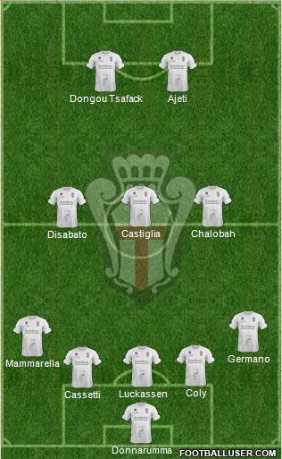 Pro Vercelli Formation 2016