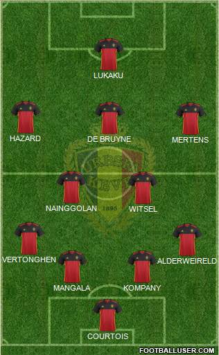 Belgium Formation 2016