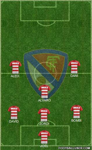 Terrassa F.C., S.A.D. Formation 2016
