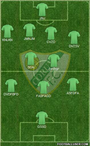 Coruxo F.C. Formation 2016