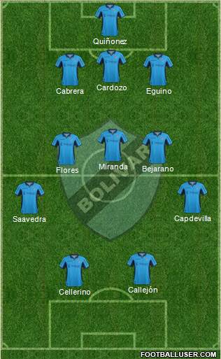 C Bolívar Formation 2016