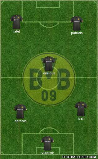 Borussia Dortmund Formation 2016