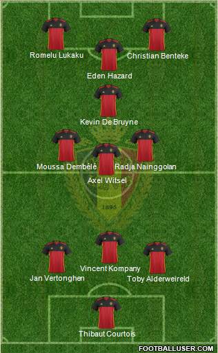 Belgium Formation 2016