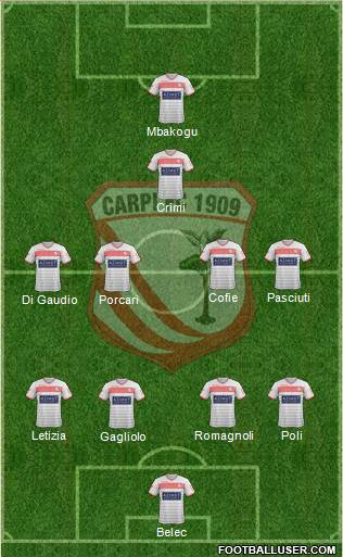 Carpi Formation 2016