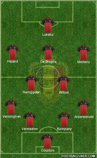 Belgium Formation 2016