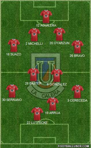 CD Unión La Calera S.A.D.P. Formation 2016