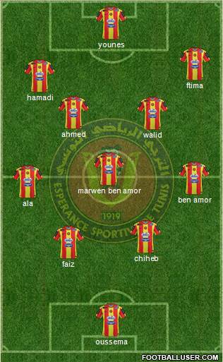 Espérance Sportive de Tunis Formation 2016