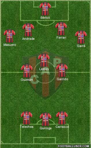 Patronato de Paraná Formation 2016