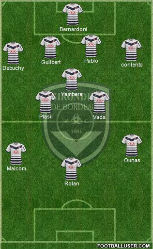 FC Girondins de Bordeaux Formation 2016