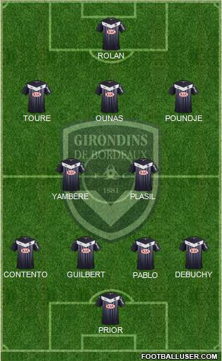 FC Girondins de Bordeaux Formation 2016