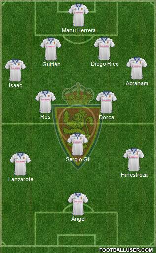 R. Zaragoza S.A.D. Formation 2016