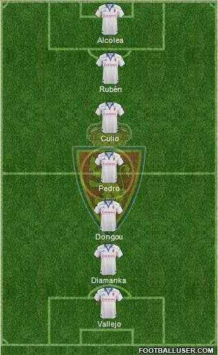 R. Zaragoza S.A.D. Formation 2016