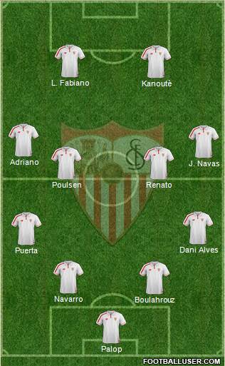 Sevilla F.C., S.A.D. Formation 2016