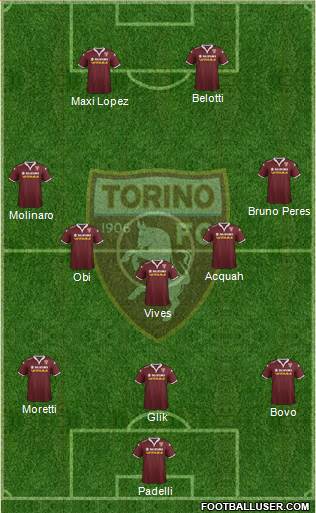 Torino Formation 2016