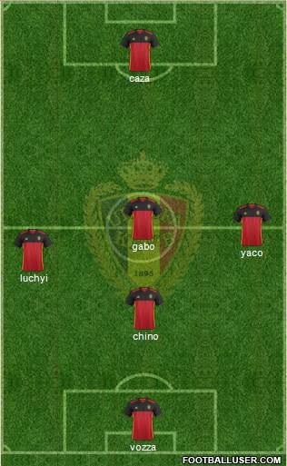 Belgium Formation 2016