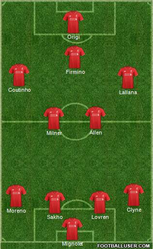 Liverpool Formation 2016