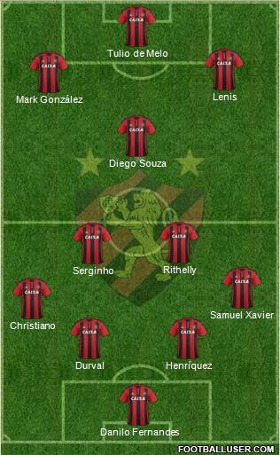 Sport C Recife Formation 2016