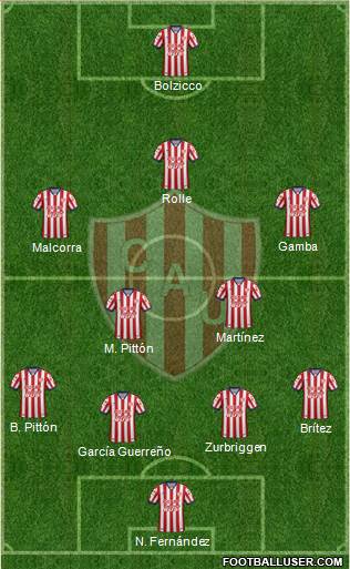 Unión de Santa Fe Formation 2016
