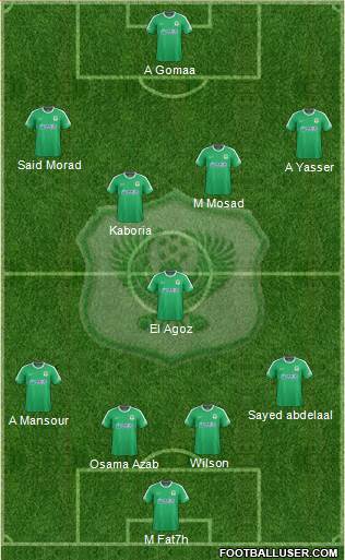 Masry Port Said Formation 2016