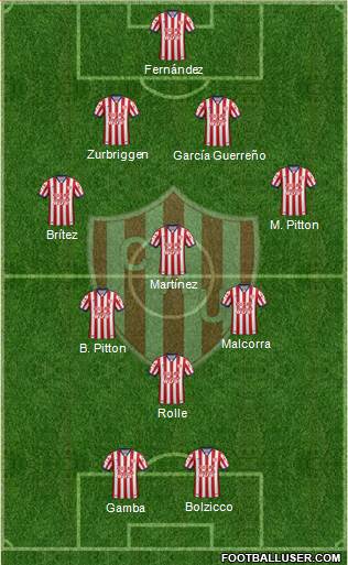 Unión de Santa Fe Formation 2016