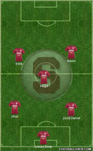 CD Saprissa Formation 2016
