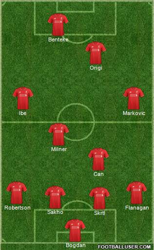 Liverpool Formation 2016