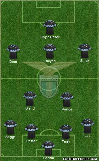 S.S. Lazio Formation 2016