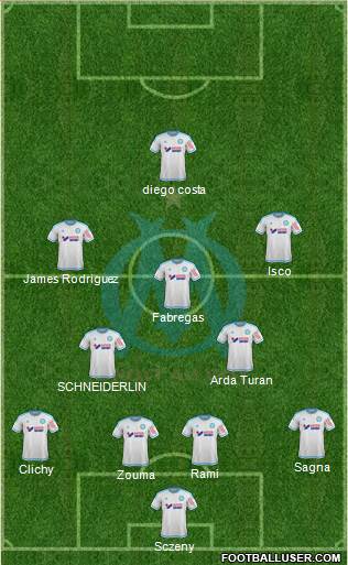 Olympique de Marseille Formation 2016
