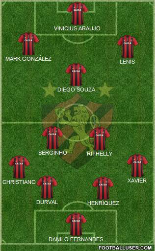 Sport C Recife Formation 2016