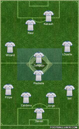 Hamburger SV Formation 2016