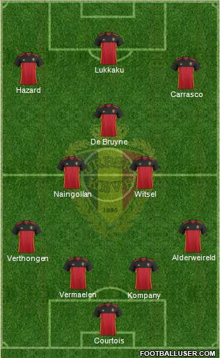 Belgium Formation 2016